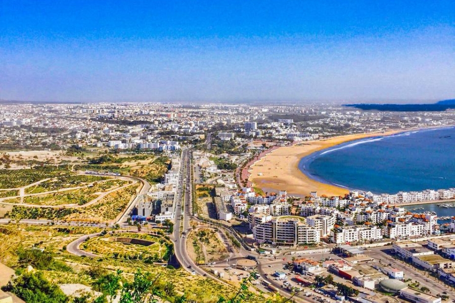 7 days Desert tour from Agadir, Private desert tour Agadir to Merzouga, Agadir to Merzouga 7-day itinerary, Camel trek in Merzouga.